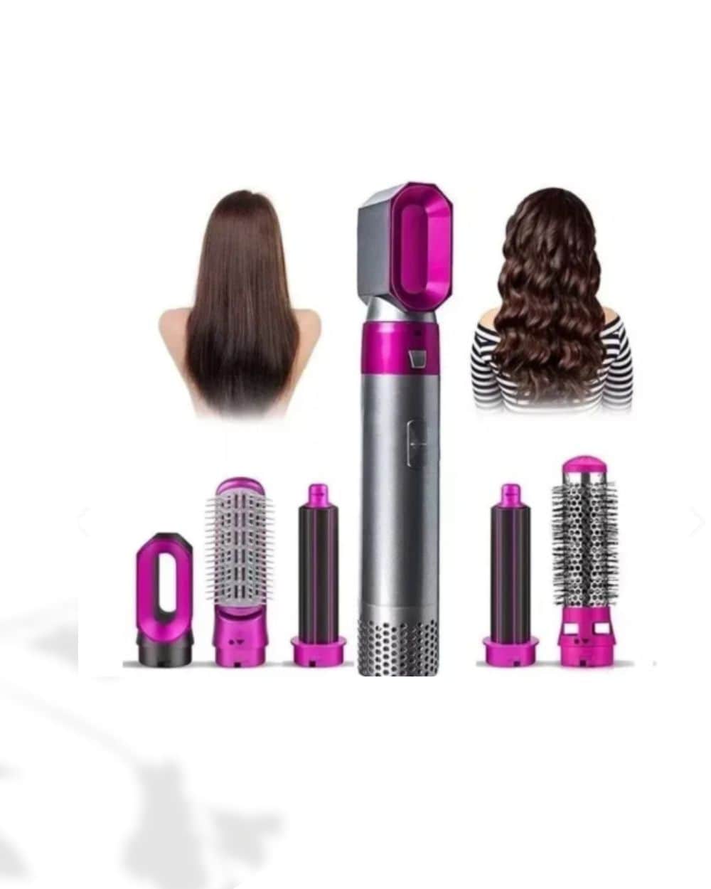 Moldeador de cabello 5 en 1 eléctrico multifunción para crear peinado