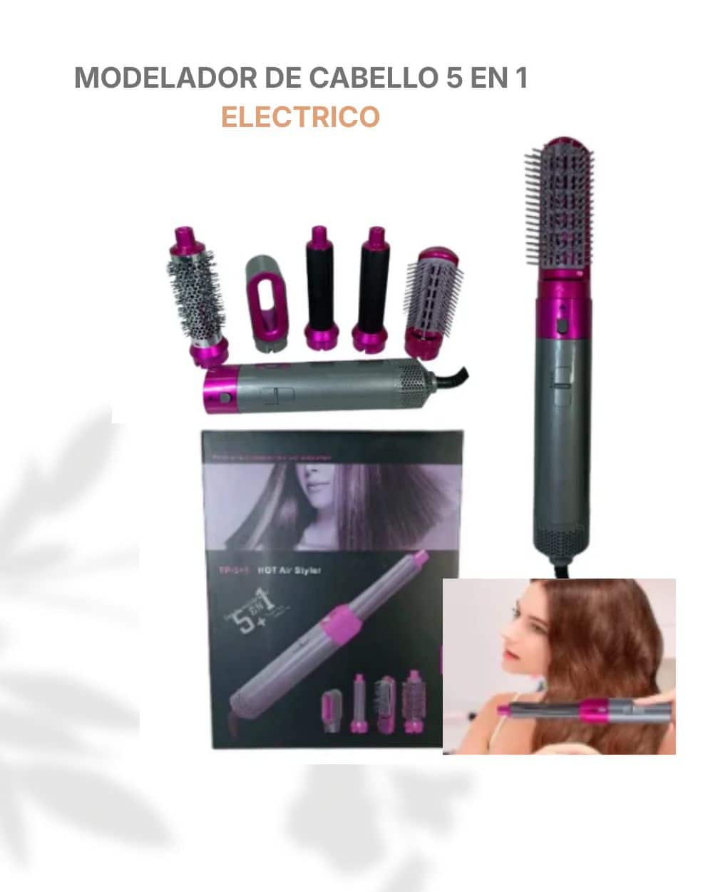 Moldeador de Cabello Eléctrico 5 en 1 - Imagen 3