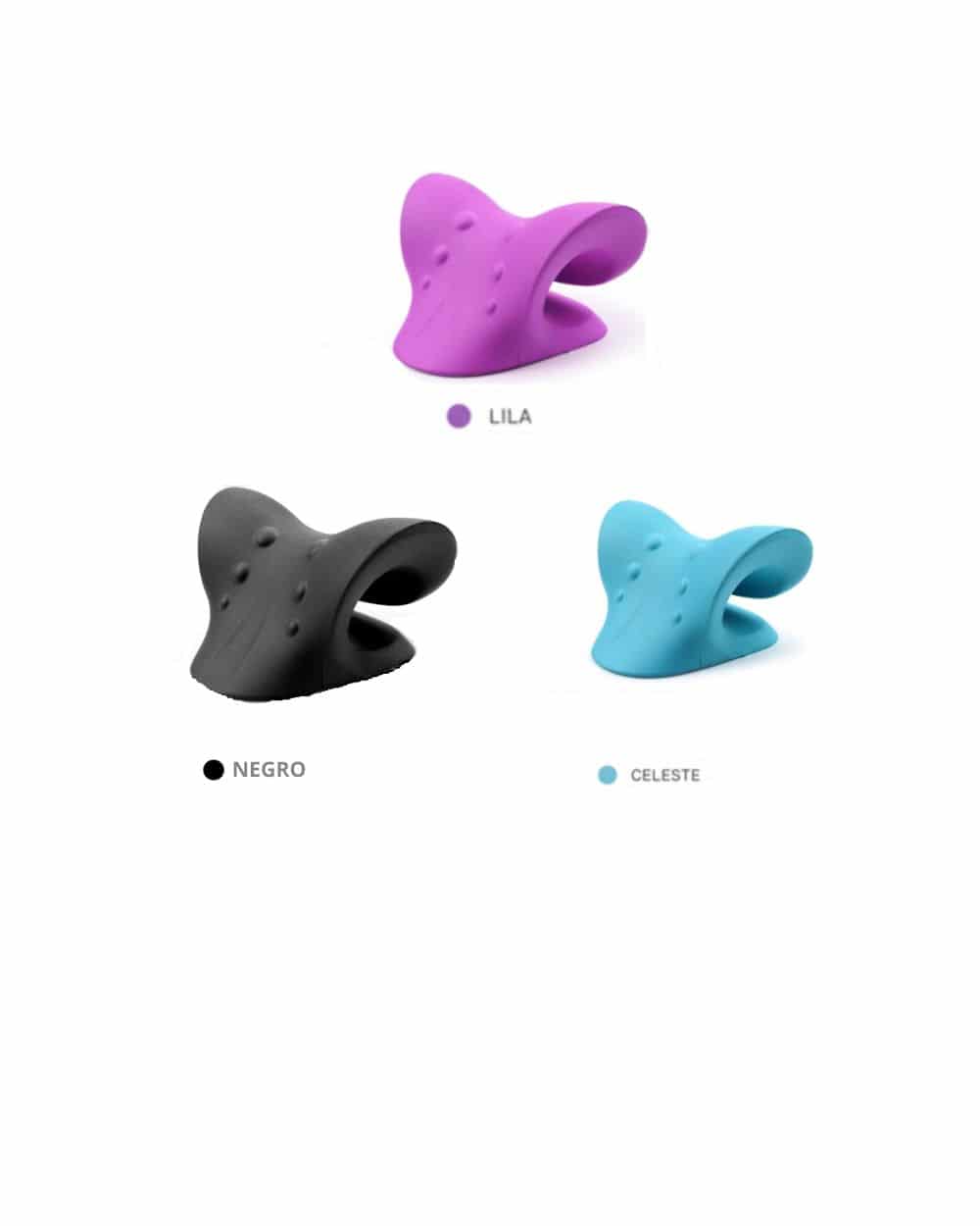 Almohadilla Cervical Ergonómica para Cuello - Colores