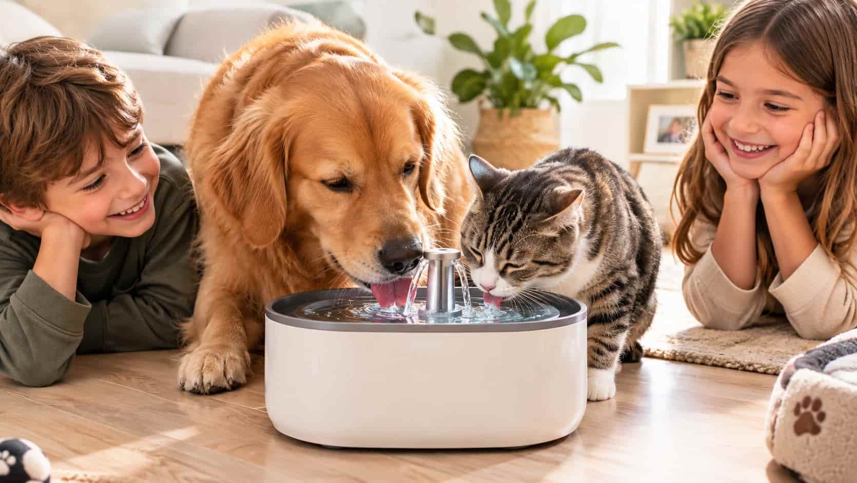 Bebedero para perros y gatos
